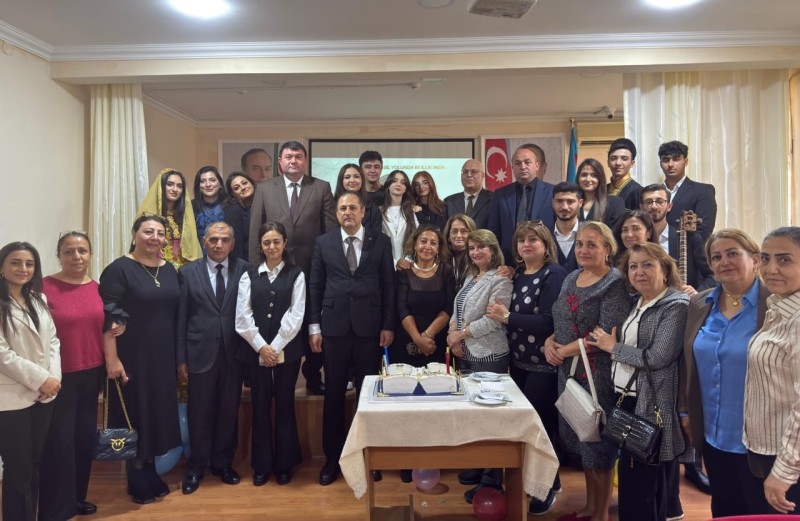 UNEC-in nəzdində Sosial-İqtisadi Kollec 60 illik yubleyini qeyd etdi - FOTOLAR